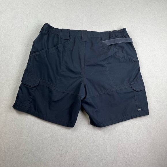 5.11 Tactical Series Shorts Womens 18 Navy Cargo Pockets Ripstop Utility Field - Picture 3 of 13